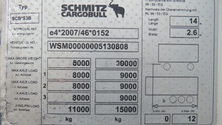 Leasing Semi-trailer SCB S3T 2014