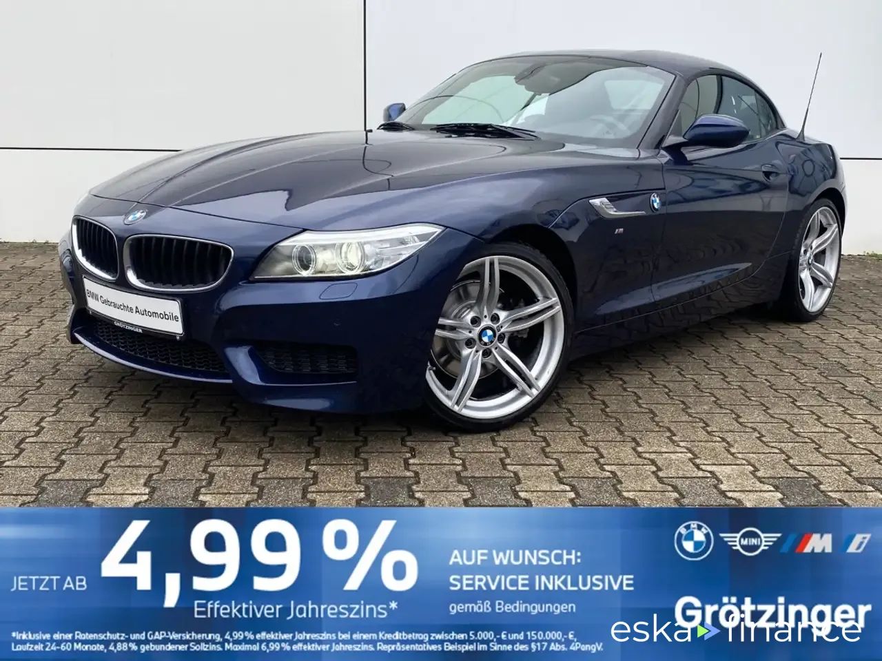 Finansowanie Zamienny BMW Z4 2015