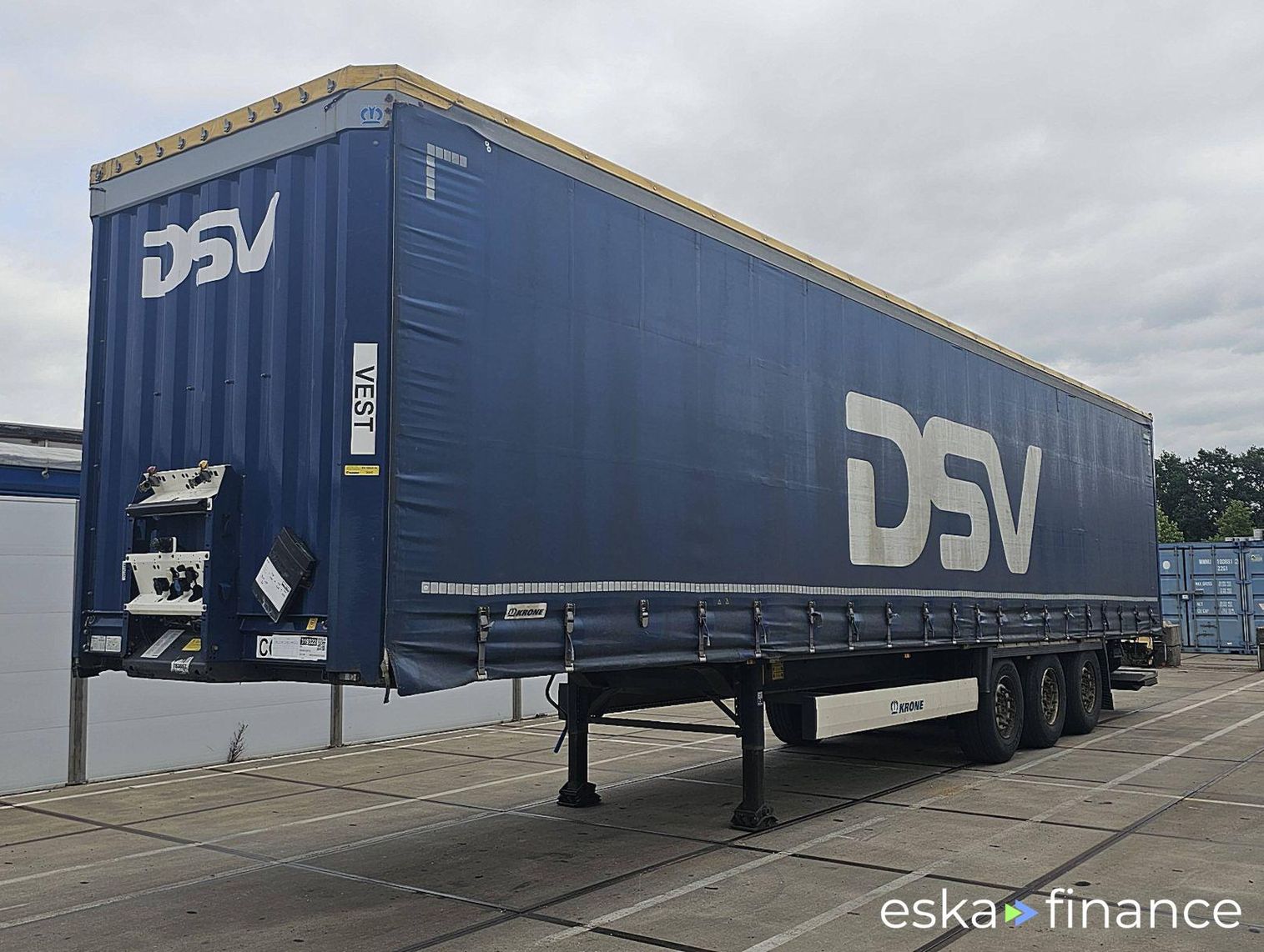 Leasing Semi-trailer Krone SDP 02 2017