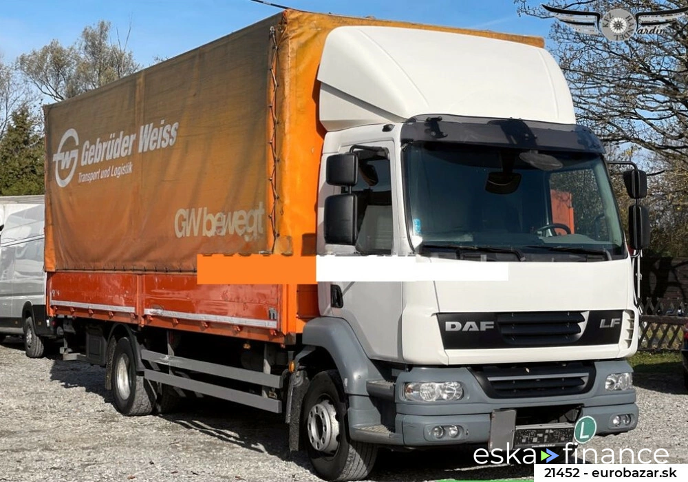 Finansowanie Ciężarówka (podwozie) DAF LF55 2013