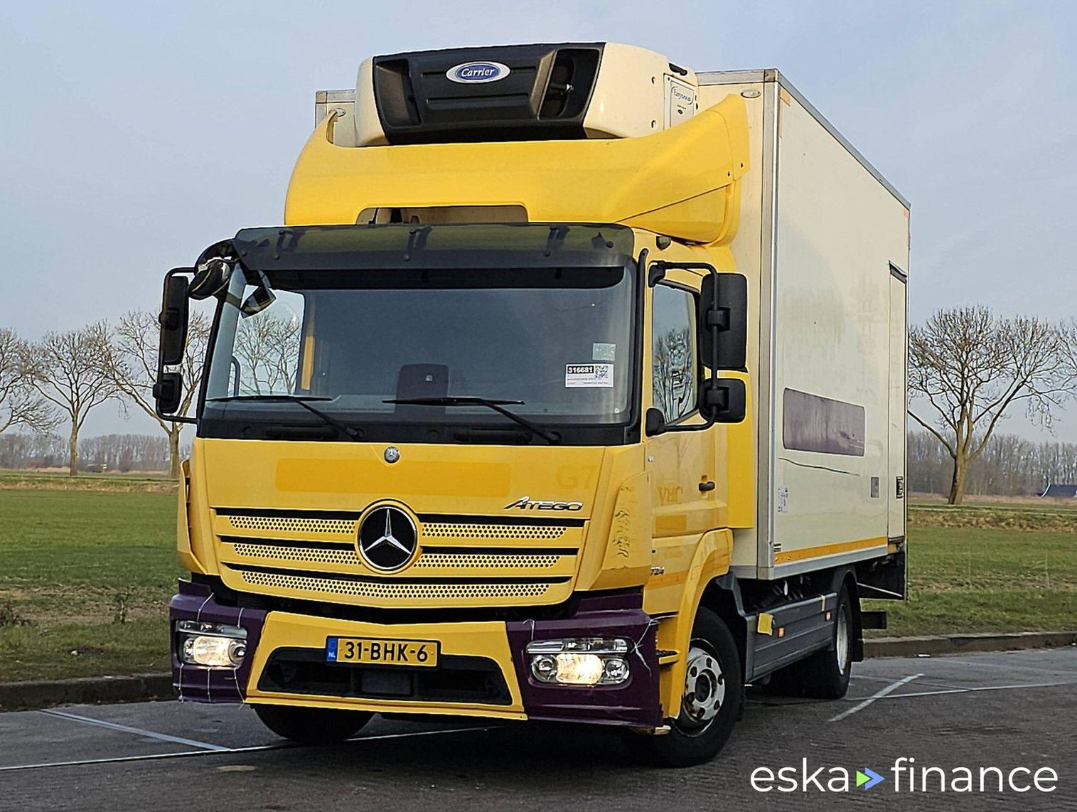 Finansowanie Specjalna ciężarówka Mercedes-Benz ATEGO 824 2016