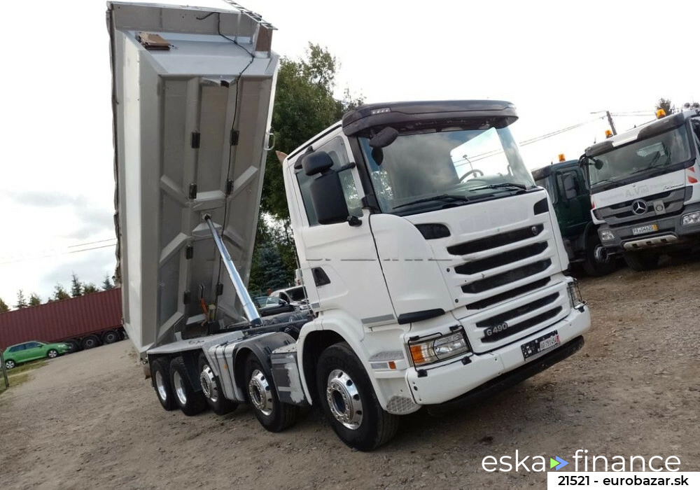 Leasing Open body truck Scania G490 2014