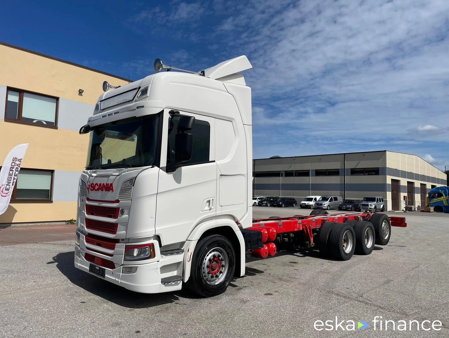 Finansowanie Specjalna ciężarówka Scania R500 2018