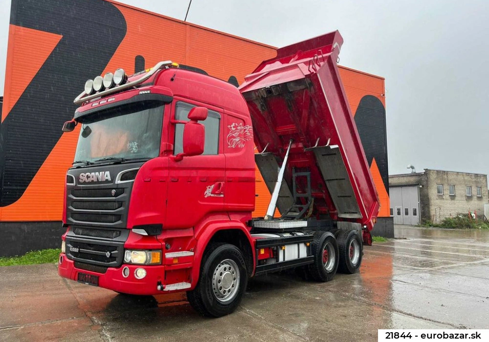 Lízing Nákladné auto s otvorenou karosériou Scania R 580 2014