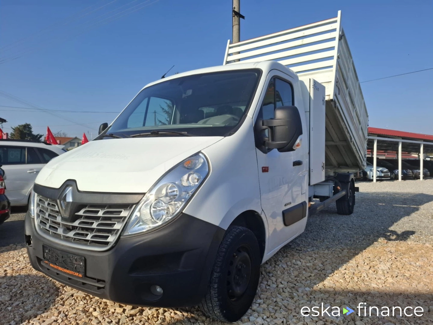 Lízing Otvorené s bočnicami Renault Master 2017