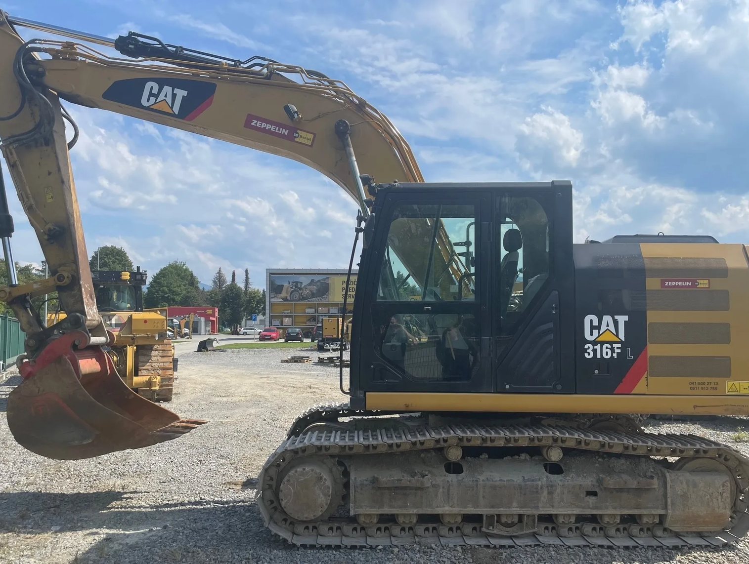 Leasing Excavateur sur chenilles Caterpillar 316F L 2018