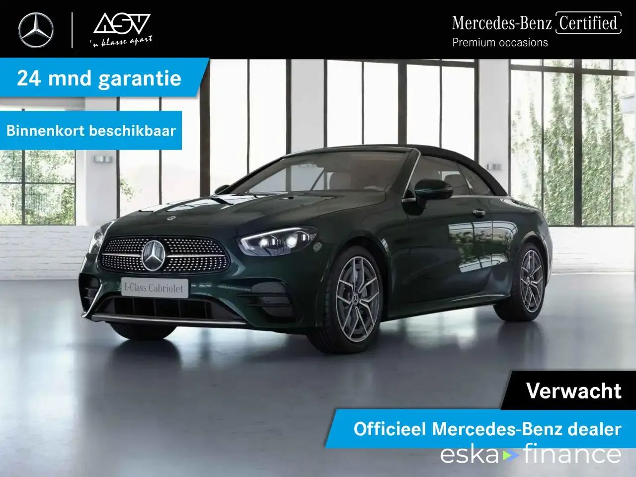 Financování Konvertibilní MERCEDES E 200 2023
