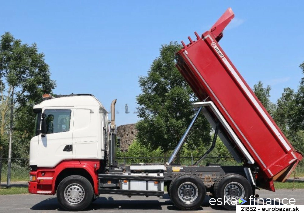 Lízing Nákladné auto s otvorenou karosériou Scania R580 2014