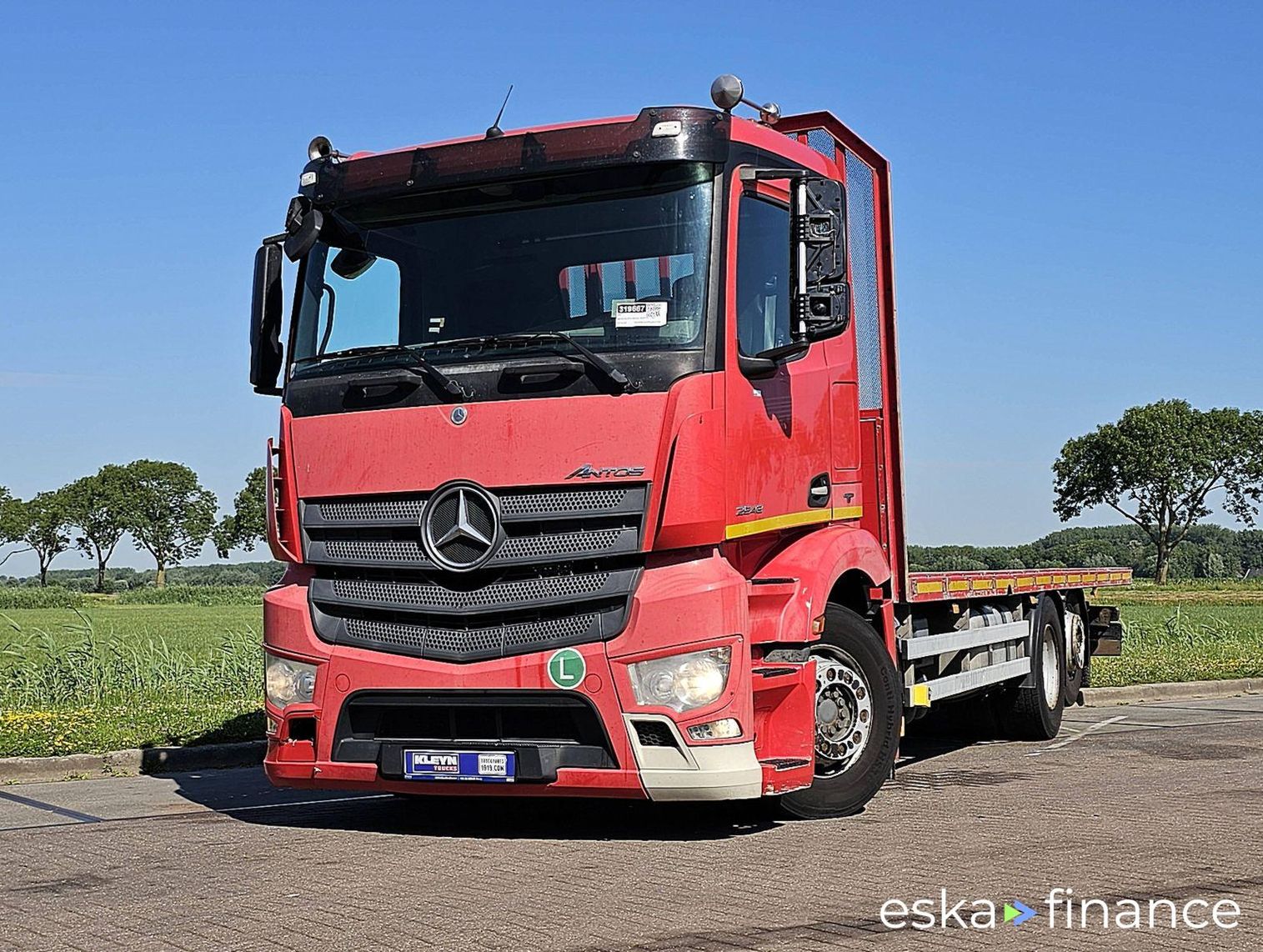 Lízing Nákladné vozidlo s otvorenou karosériou Mercedes-Benz ANTOS 2543 2018