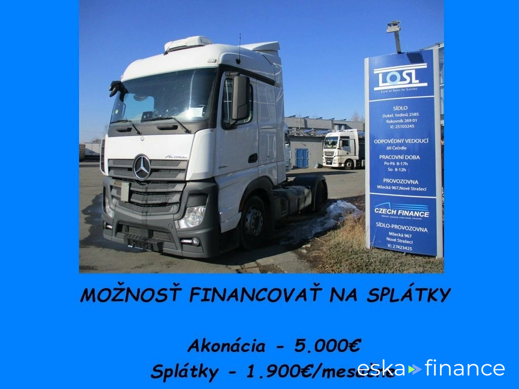 Finansowanie Ciągnik siodłowy MERCEDES ACTROS 2017