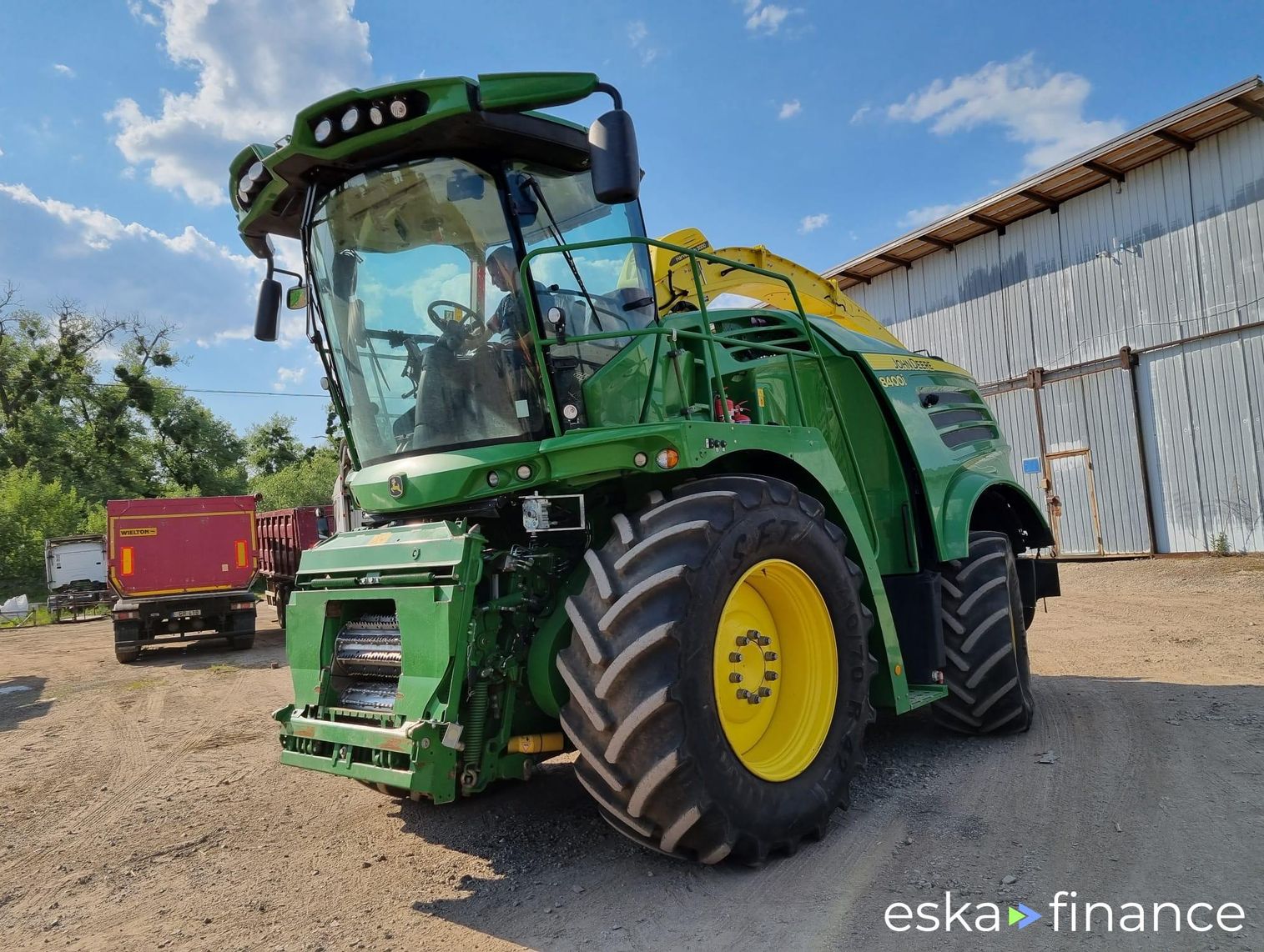 Finansowanie Kombajn silosowy John Deere 8400i 2020