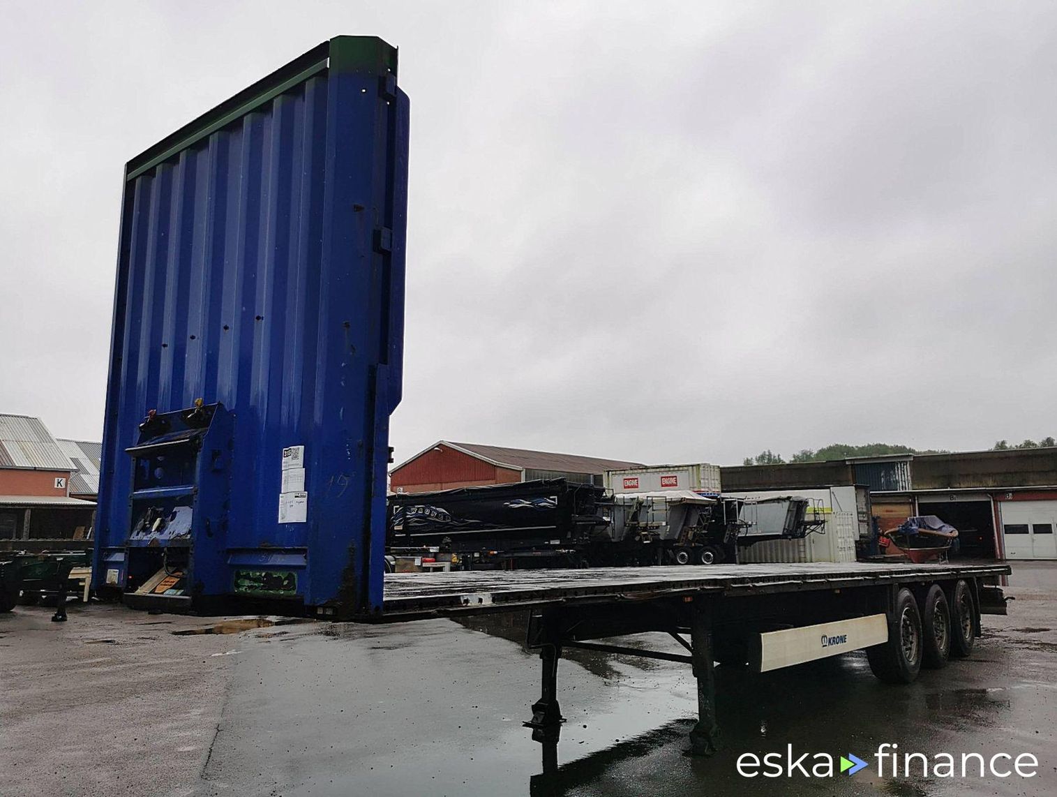 Leasing Semi-trailer Krone SD 2012