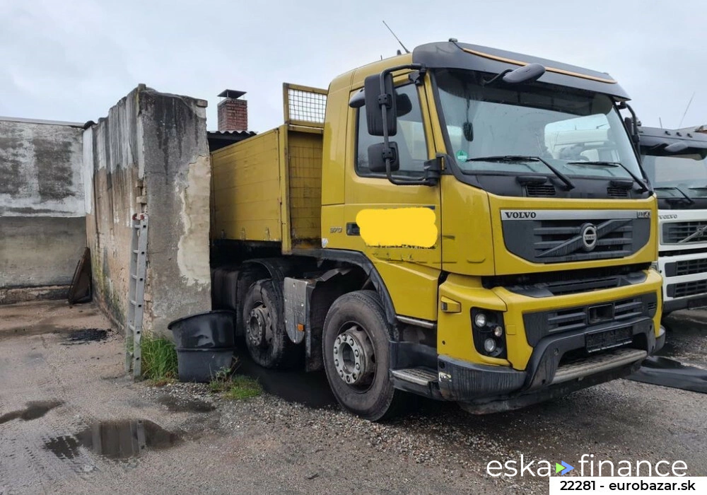 Leasing Camion à carrosserie ouverte Volvo FMX 2012