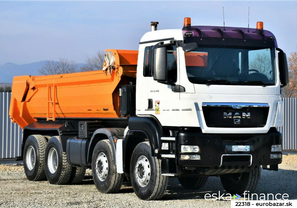 Leasing Camion à carrosserie ouverte MAN TGS 35.400 2012