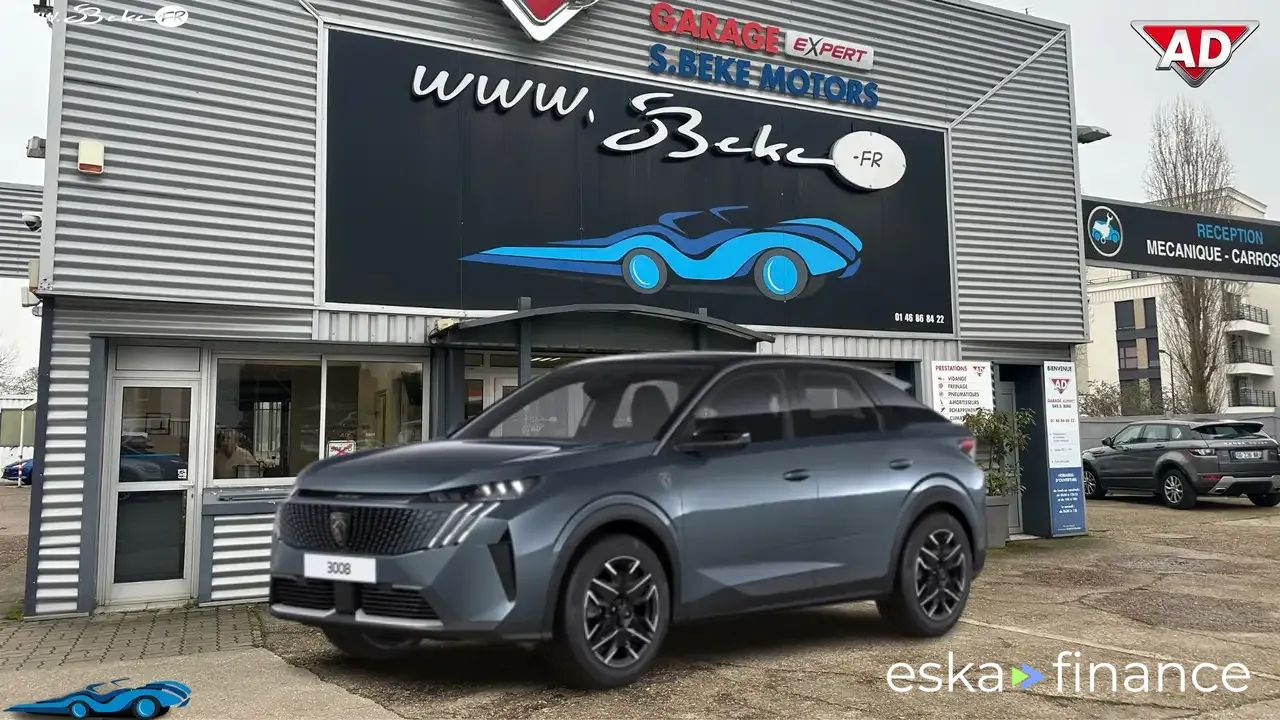 Financování SUV Peugeot 3008 2025