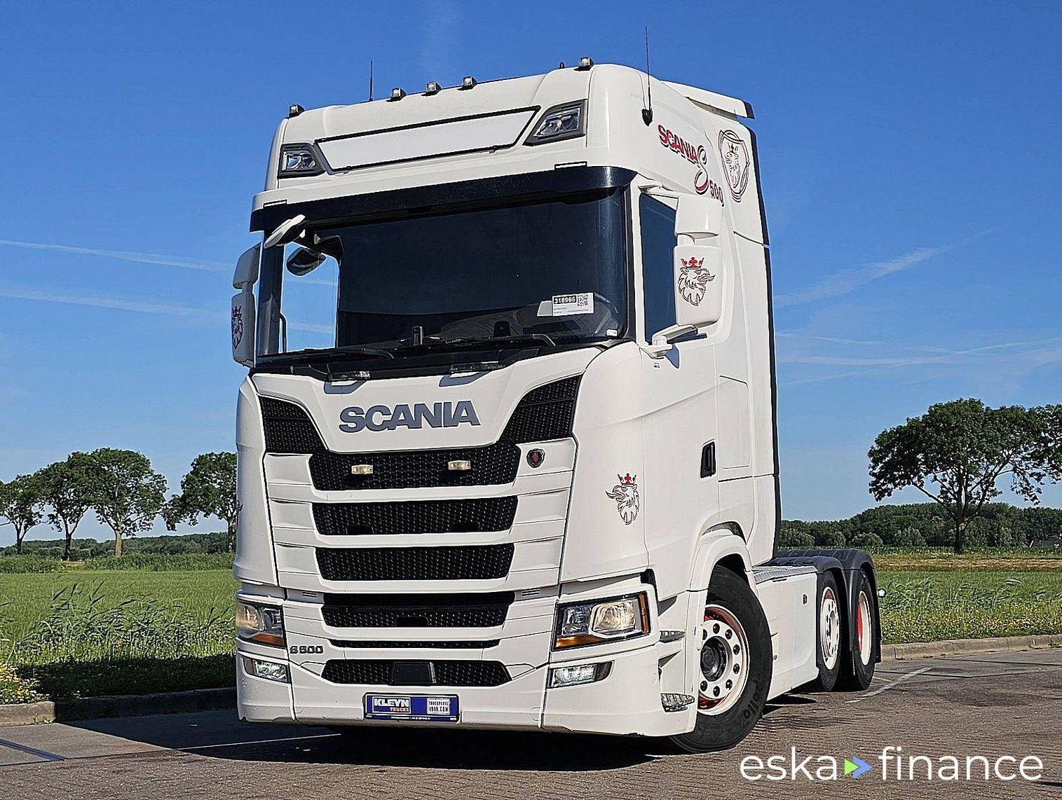 Finansowanie Ciągnik siodłowy Scania S500 2018