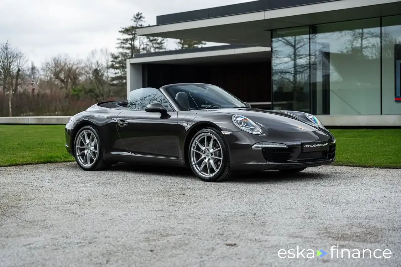 Leasing Convertible Porsche 991 2012