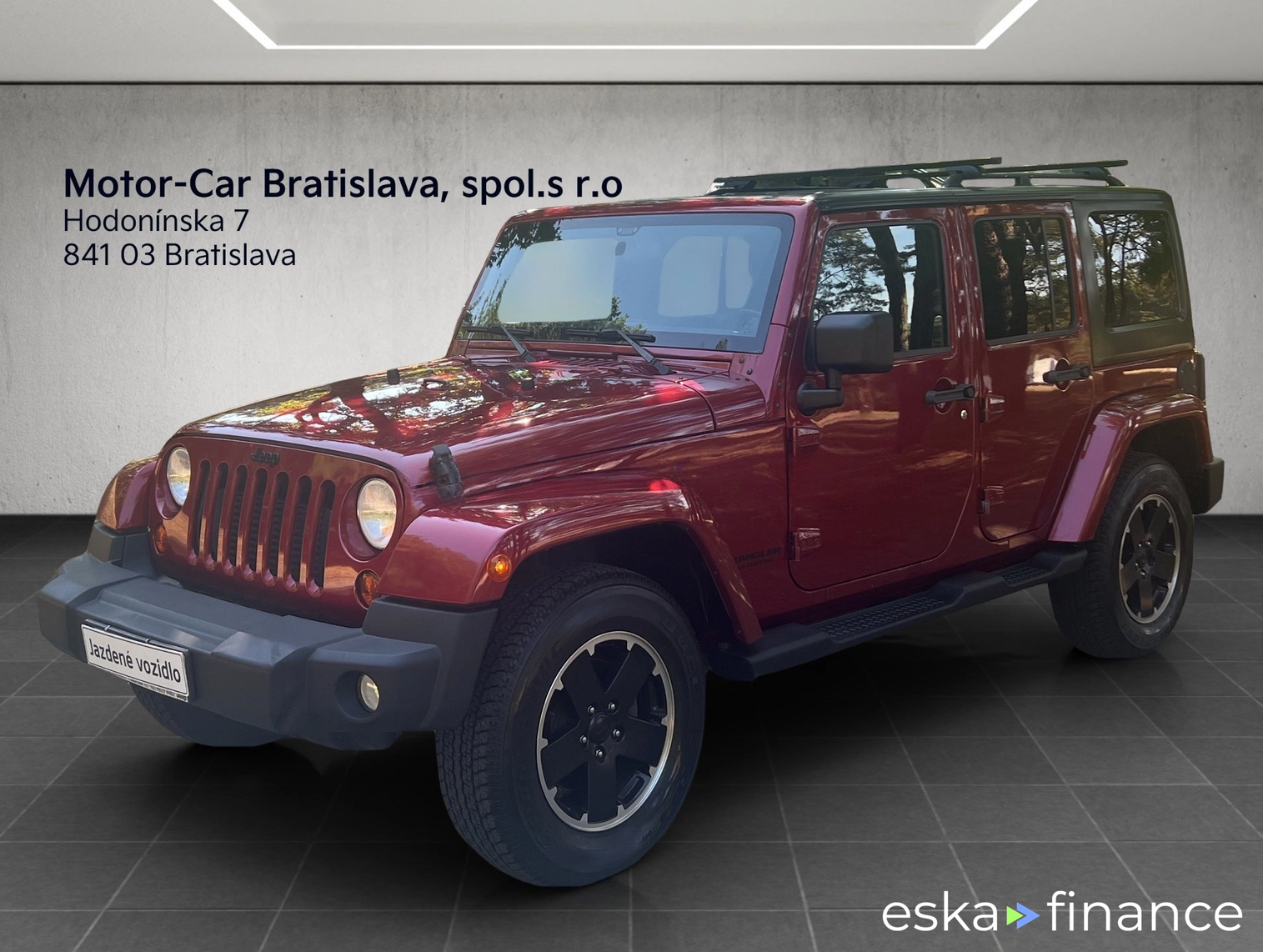 Finansowanie SUV Jeep Wrangler 2012