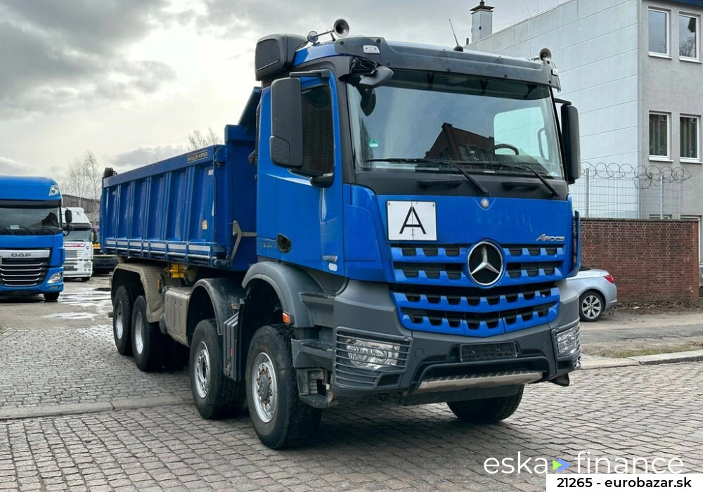 Finansowanie Ciężarówka z otwartym nadwoziem Mercedes-Benz Arocs 2016