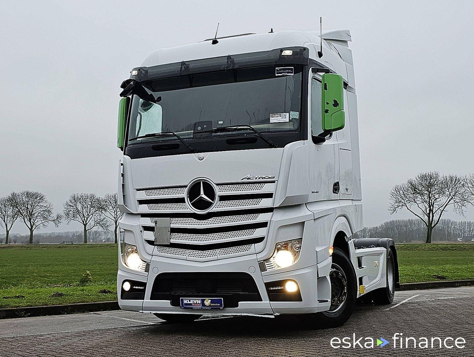 Finansowanie Ciągnik siodłowy Mercedes-Benz ACTROS 1845 LS 2018