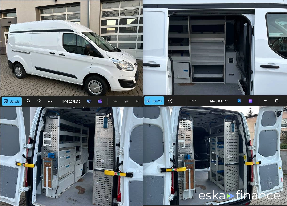 Leasing Van Ford Transit Custom 2016