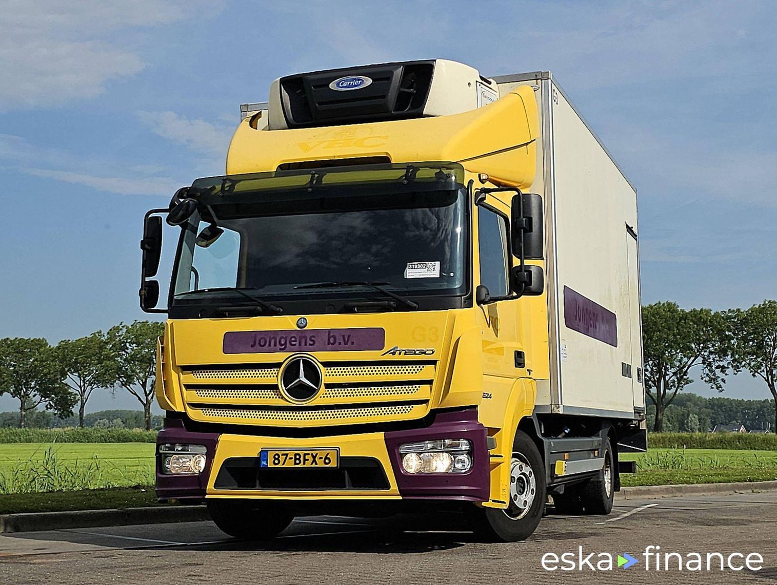 Finansowanie Specjalna ciężarówka Mercedes-Benz ATEGO 824 2015