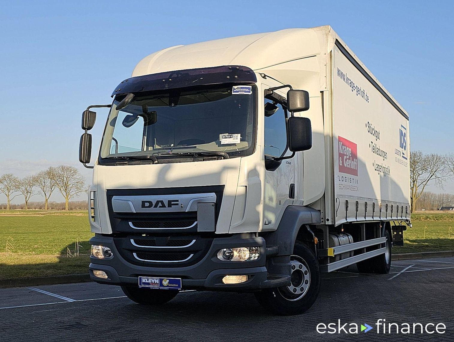 Finansowanie Ciężarówka (podwozie) DAF LF 290 2021