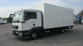 Leasing Closed truck MAN TGL 8.190 2018