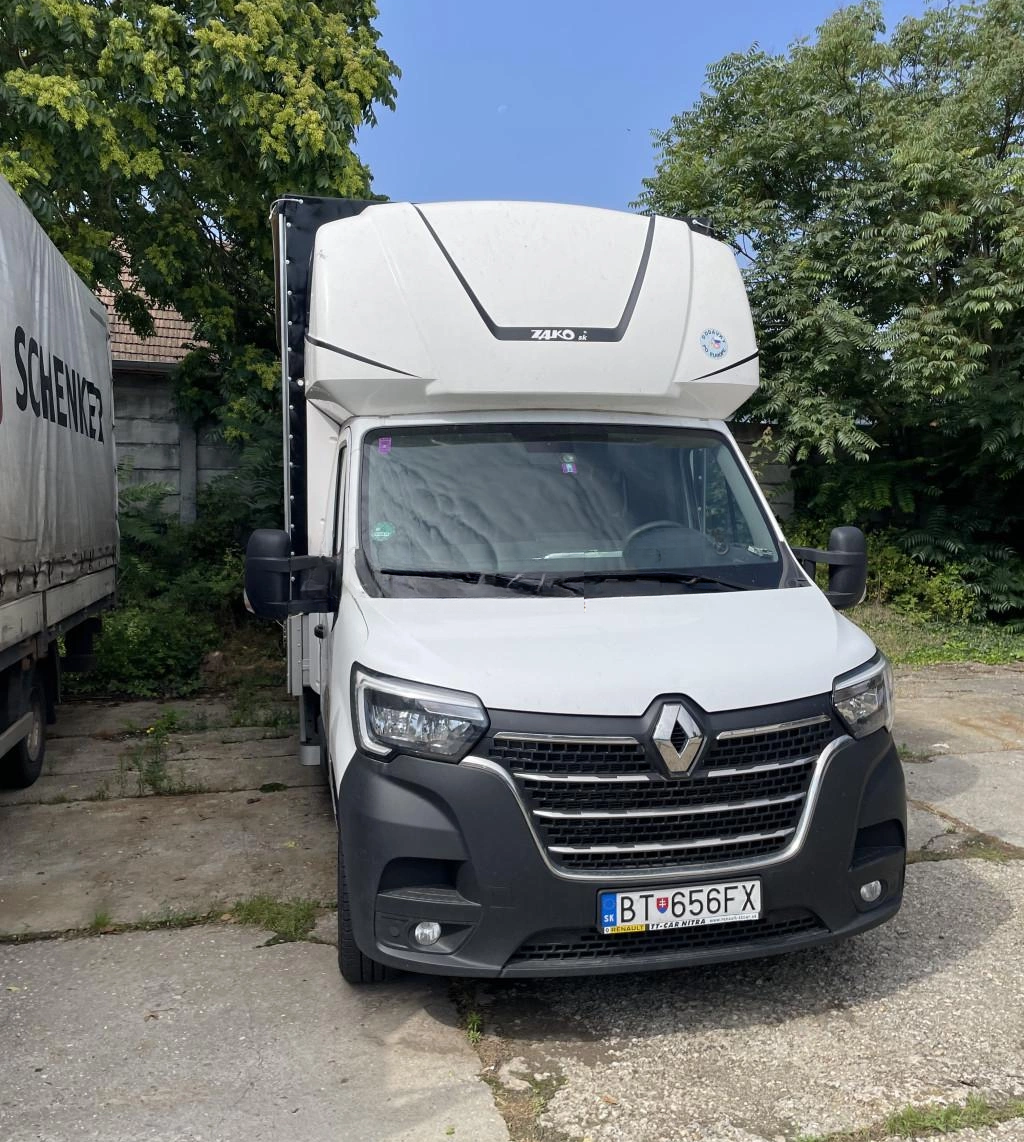 Leasing Open with sideboards Renault Master 2021