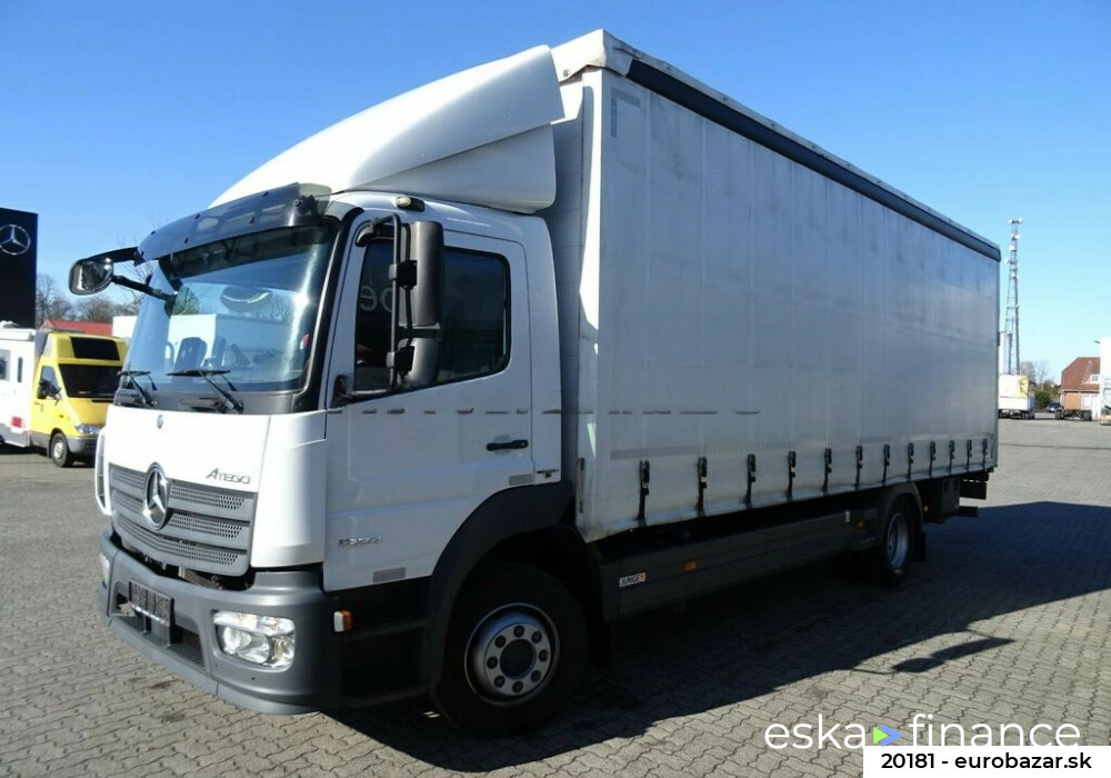 Closed truck MERCEDES ATEGO 2022