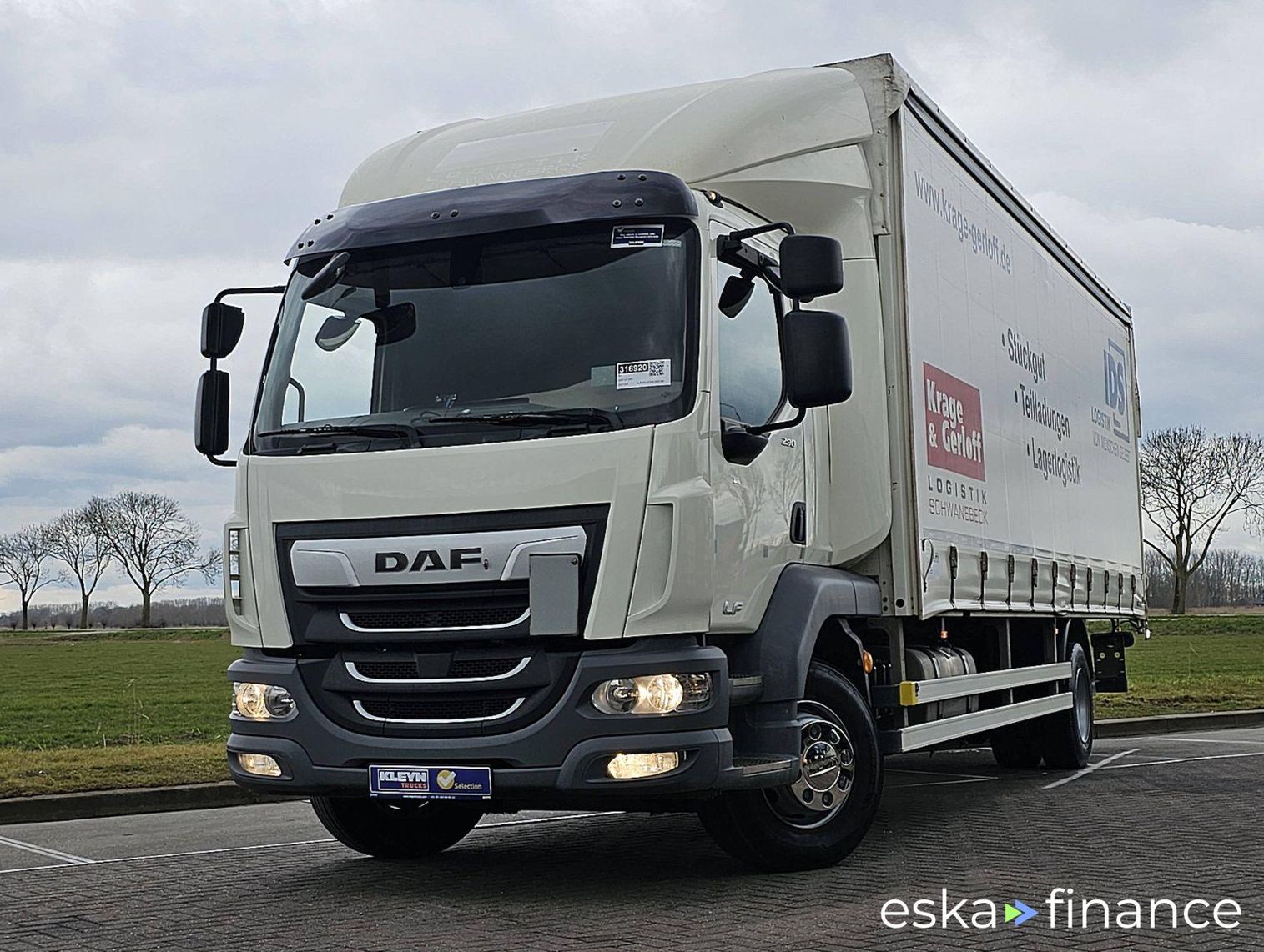 Finansowanie Ciężarówka (podwozie) DAF LF 290 2021