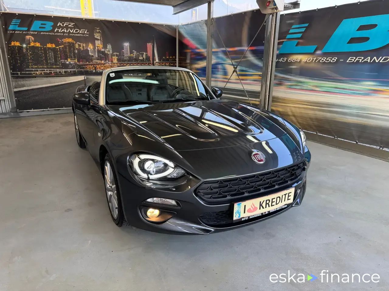 Financování Konvertibilní Fiat 124 Spider 2018
