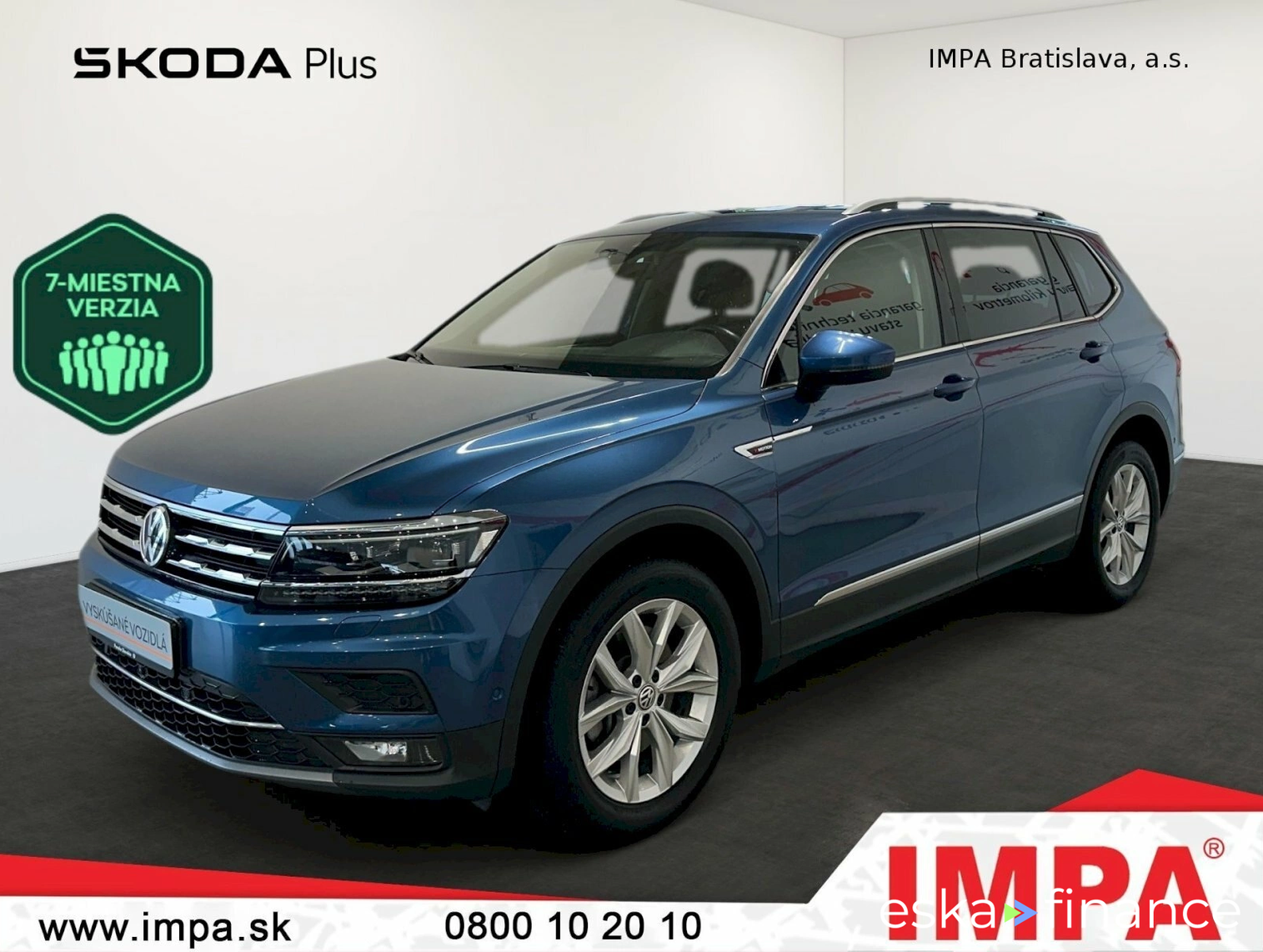 Lízing SUV Volkswagen Tiguan 2019