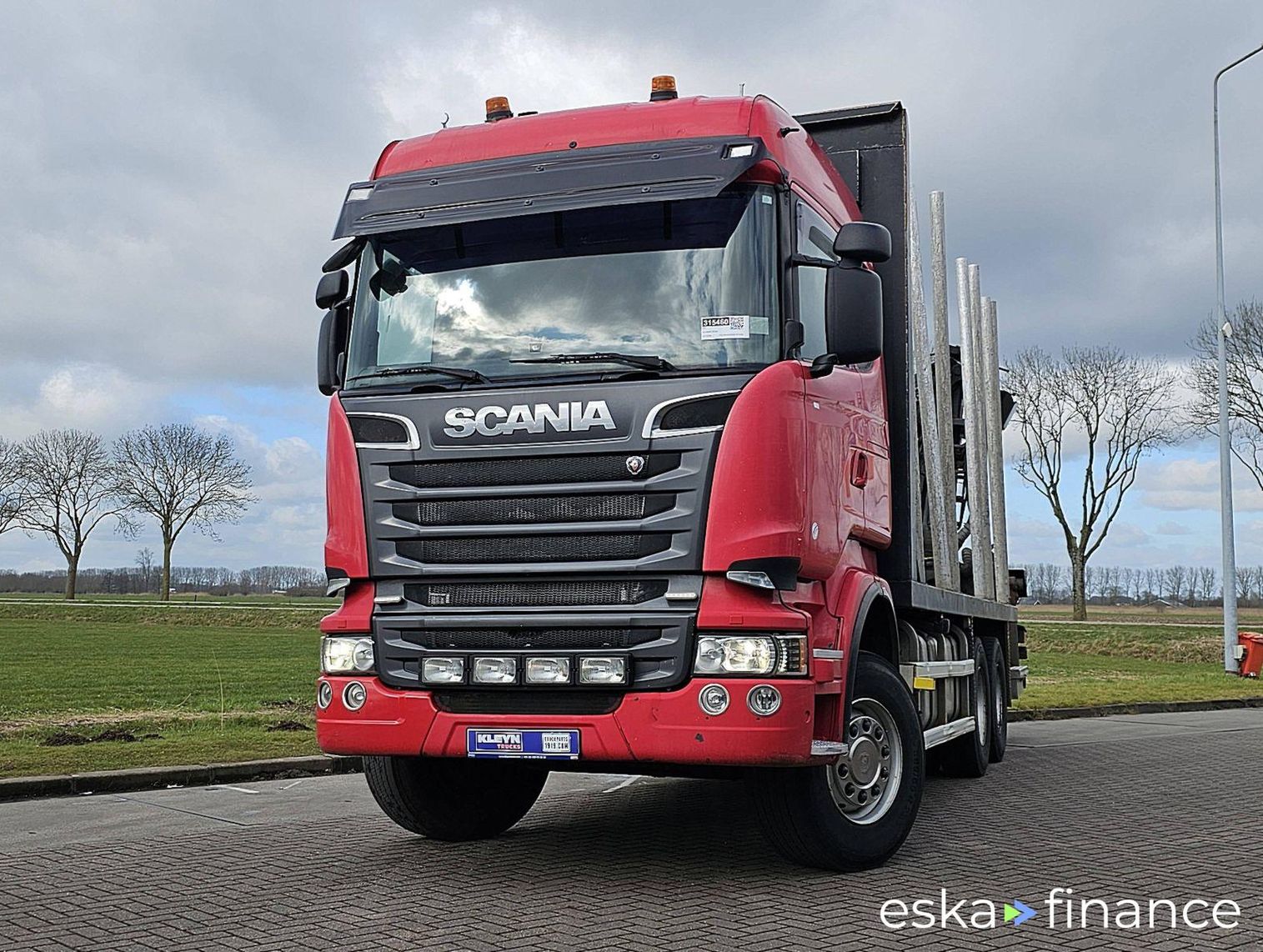 Finansowanie Ciężarówka z otwartym nadwoziem Scania R580 2015