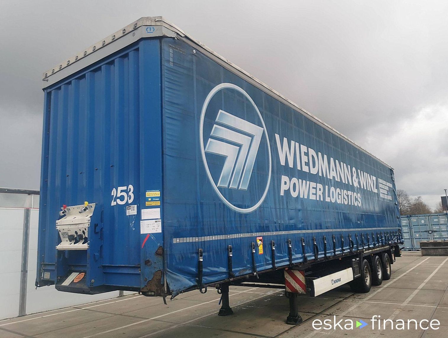 Leasing Semi-trailer Krone SD MEGA 2015