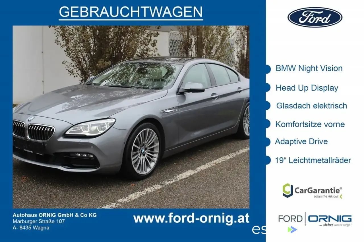 Leasing Coupe BMW 640 2016