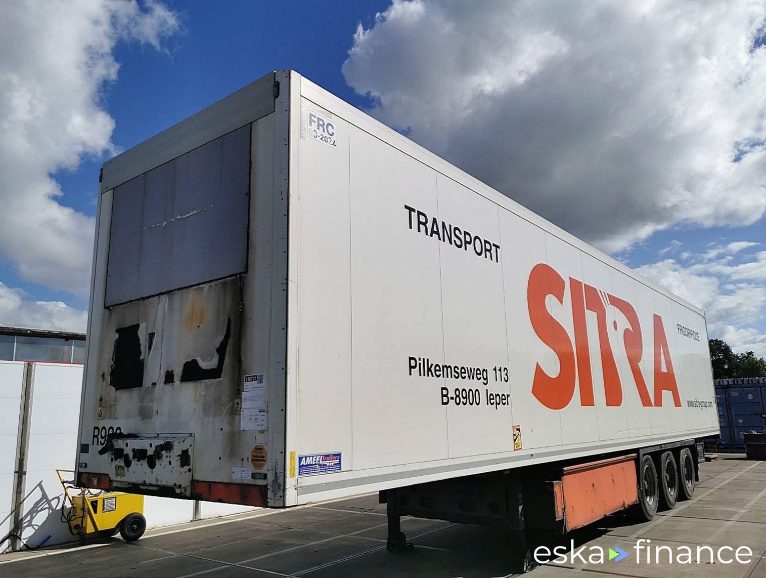 Leasing Semi-trailer Krone SDR 2012