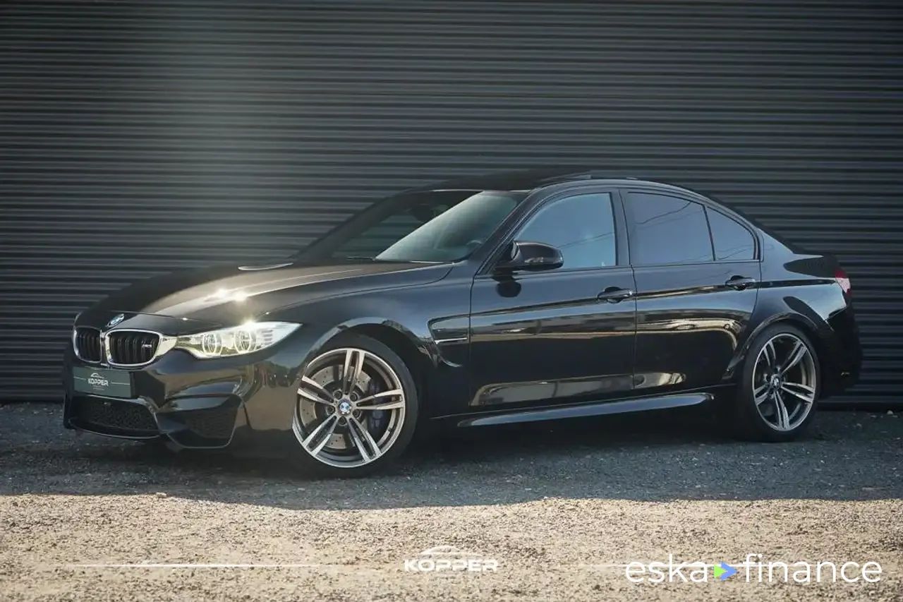 Lízing Sedan BMW M3 2016