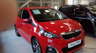 Lízing Hatchback Peugeot 108 2017