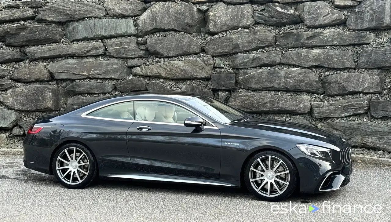 Finansowanie Coupé MERCEDES S 63 AMG 2019