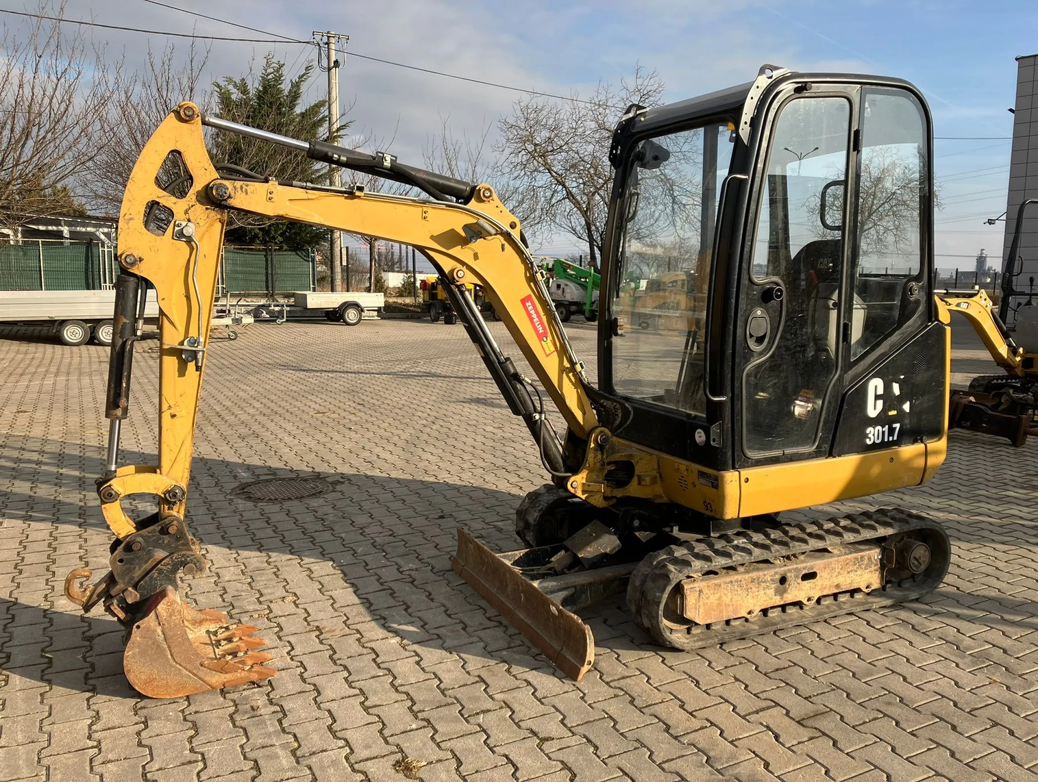 Leasing Excavateur sur chenilles Caterpillar 301.7D 2017