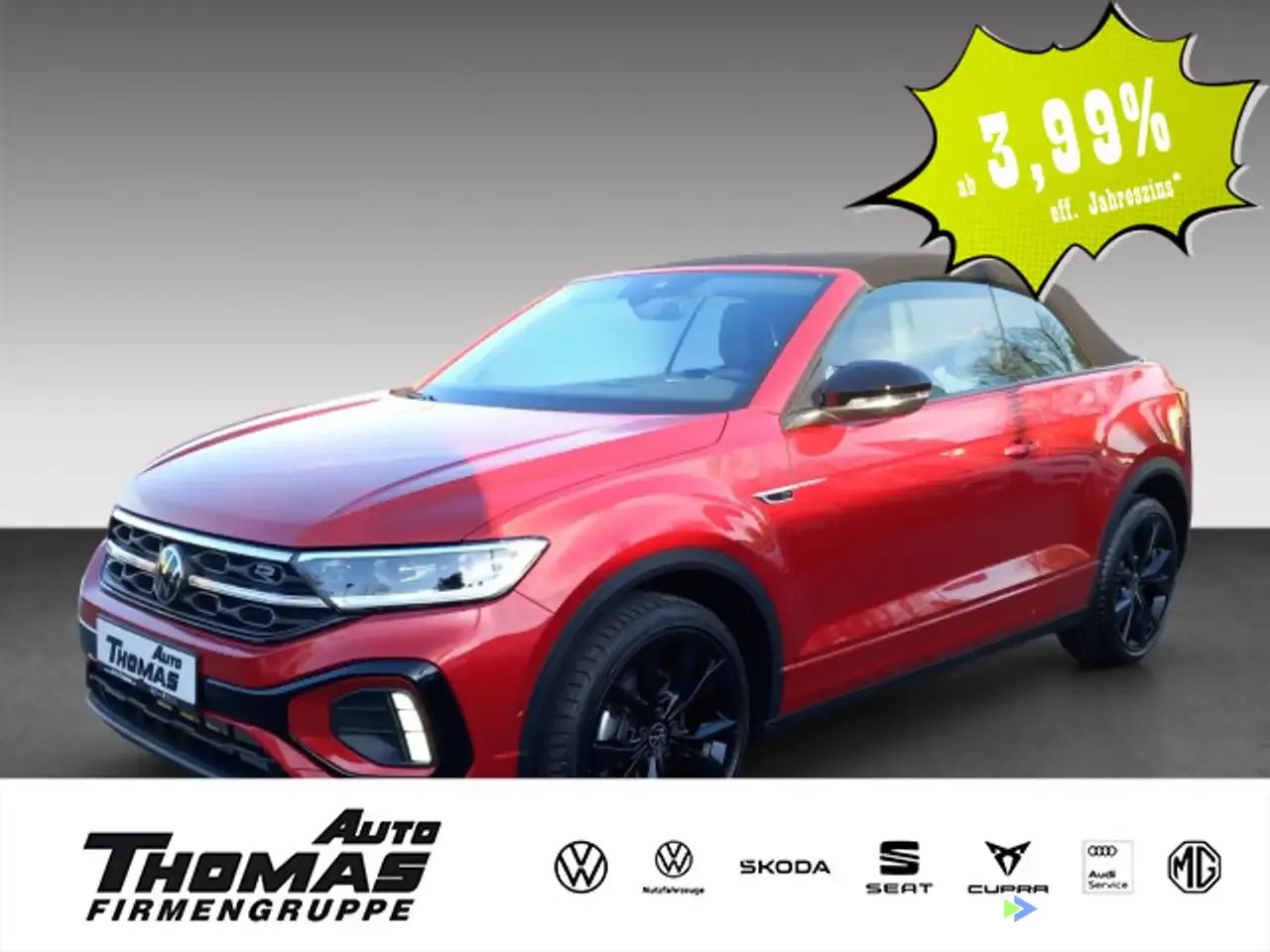 Leasing Convertible Volkswagen T-Roc 2024