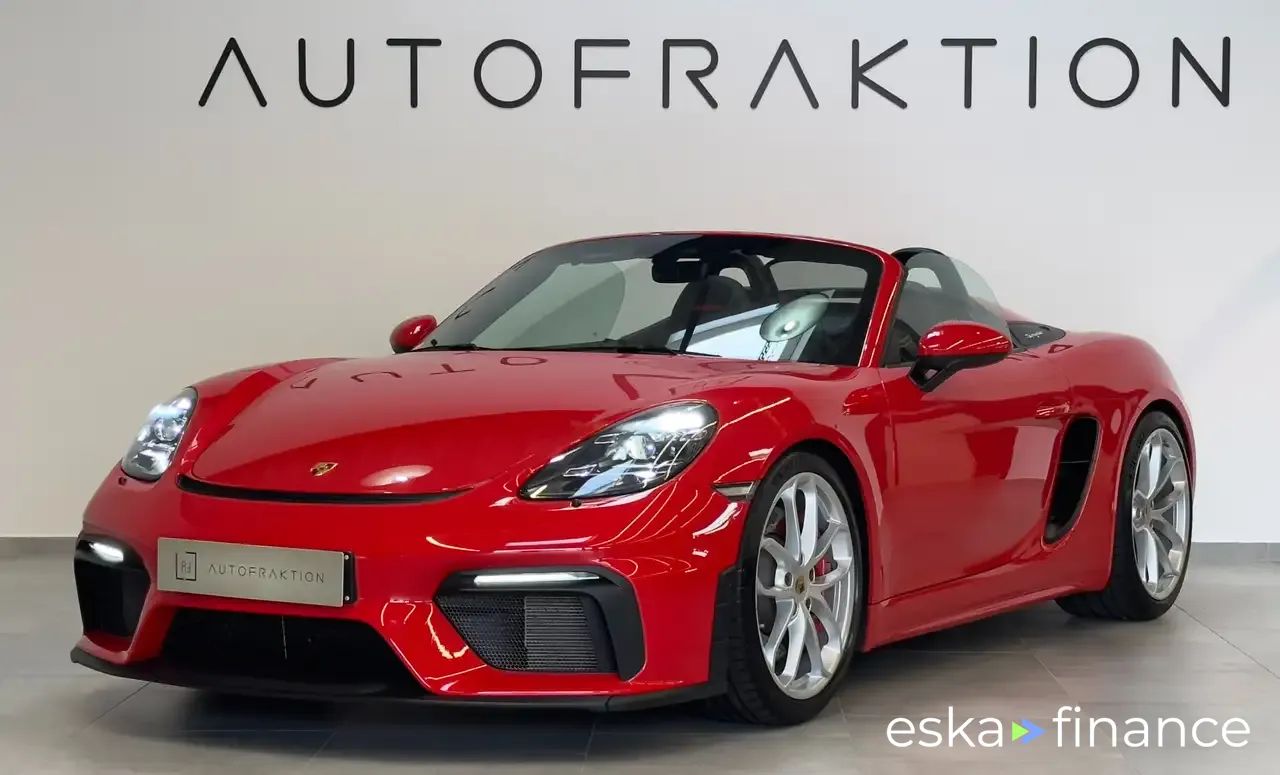 Financování Konvertibilní Porsche Boxster 2021