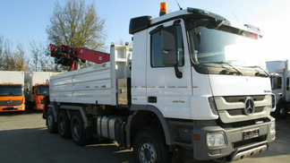 Lízing Nákladné vozidlo s otvorenou karosériou Mercedes-Benz Actros 2013