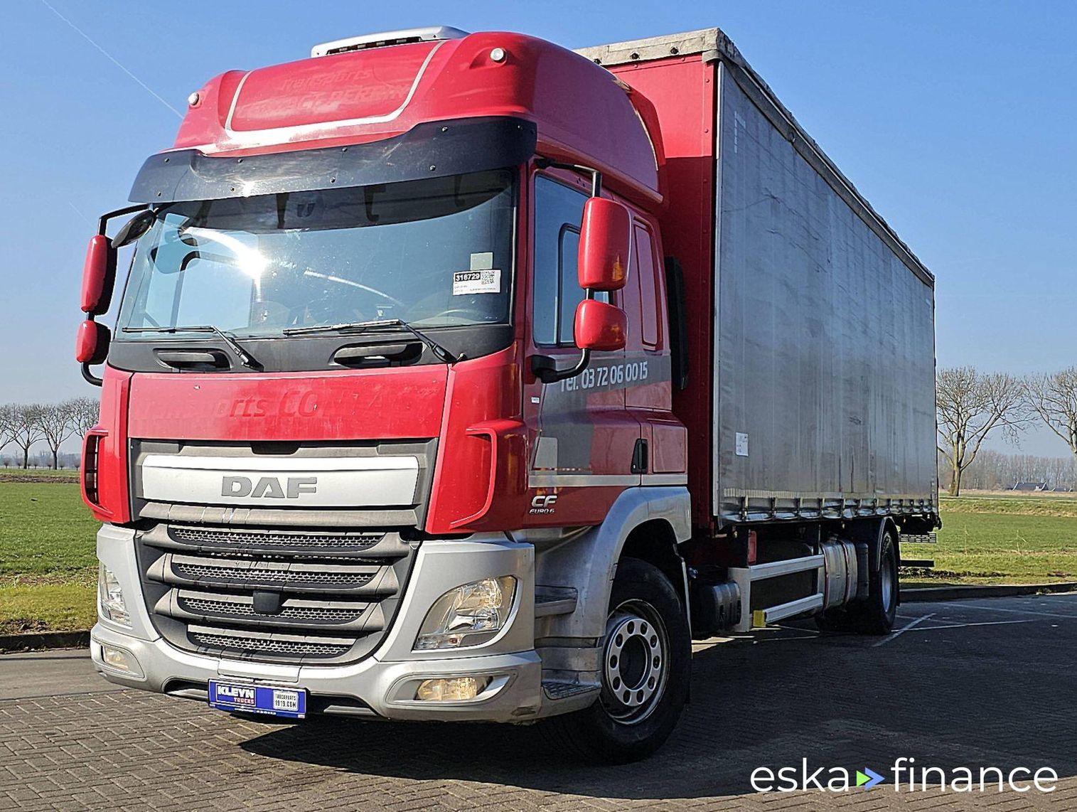 Finansowanie Ciężarówka (podwozie) DAF CF 400 2017