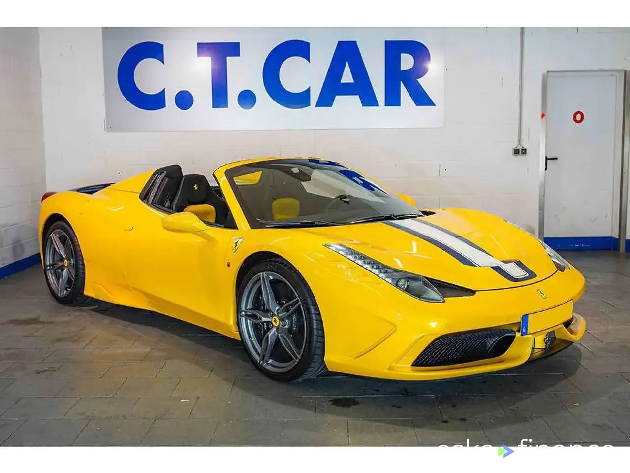 Lízing Kabriolet Ferrari 458 2015