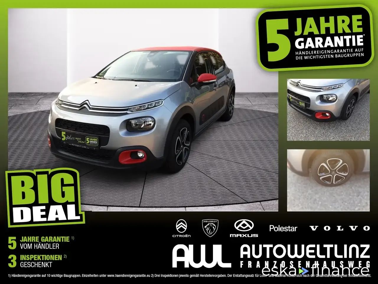 Lízing Hatchback Citroën C3 2018