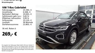 Leasing Convertible Volkswagen T-Roc 2024