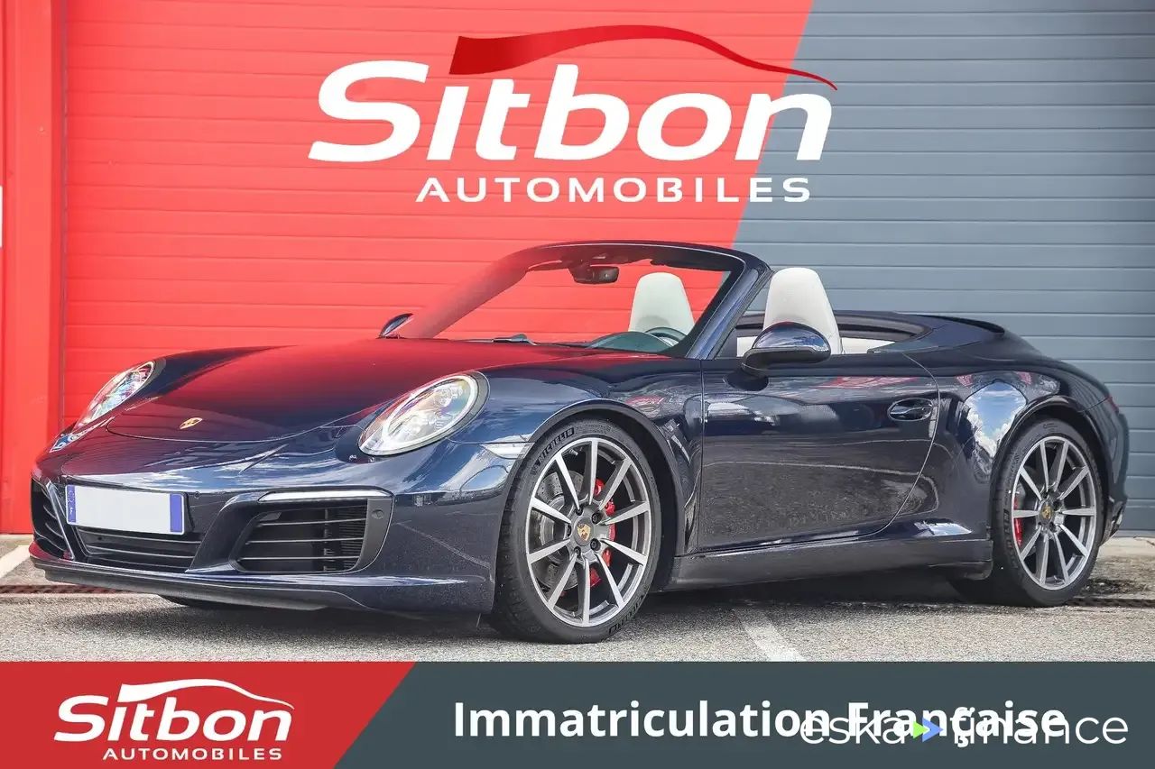 Leasing Convertible Porsche 911 2018