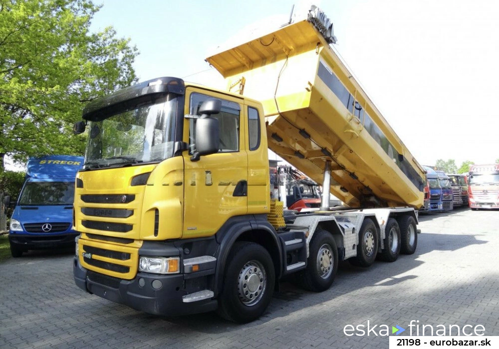 Lízing Nákladné auto s otvorenou karosériou Scania G480 2013